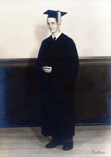 David N. Rich graduation photograph